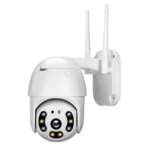 Camera de Supraveghere WiFi FOXMAG24, Moderna, Usor de Folosit, 12V2A, 2.4G, 802.11b/g/n, Aplicatie pentru Supraveghere, IP66, Alb - Img 1
