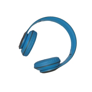 Casti bluetooth cu microfon si radio, P15 albastre - Img 3