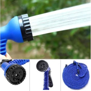 Furtun expandabil FOXMAG24 pentru gradina, cu reglare presiune, cu dimensiunea pana la 30 m, albastru - Img 4