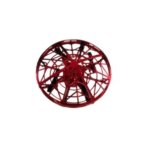 Mini drona FOXMAG24, OZN, incarcare USB, senzori infrarosu, ABS, rosu - Img 1