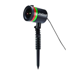 Proiector cu laser, LED, luminia multicolora, 18 m proiectare, negru - Img 1
