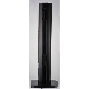 Radiator incalzitor terasa cu infrarosu, putere maxima 1800W, vertical, cu 1 element, 2 trepte de caldura, control mecanic, negru - Img 3