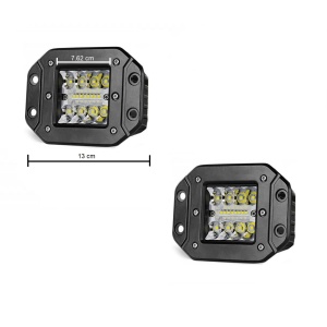 Set 2 proiectoare auto led bar Armax offroad incastrabile in bara 13 cm 42 w - Img 2