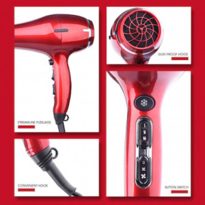 Uscator de par Profesional FOXMAG24®, 2300 W, 3 Trepte temperatura, 2 Viteze, Concentrator Difuzor - Img 2