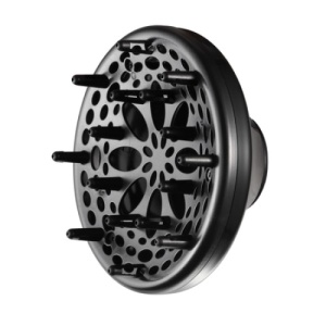 Uscator de par, putere 1800-2200W, cu accesorii incluse, agatatoare, 3 trepte de viteza, 3 trepte de temperatura, functie aer rece, negru - Img 4