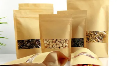 Pungi cu fereastra: cum alegi pungi standup cu fereastra si fermoar pentru cafea, ceai si produse vrac