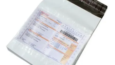 Plicuri curierat si port-documente AWB: cum lipesti corect AWB-ul si eviti problemele la livrare
