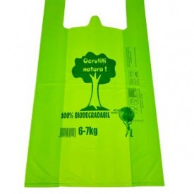 Set 250 Sacose Biodeg Tip Maieu 6-7 kg ( 50 pungi/ set x 5 set ) - verde deschis