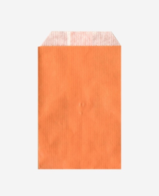 250 buc Punga mercerie portocalie - 7x12 cm - lwc alb 70gr/m2
