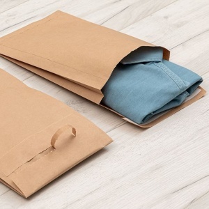 Plic din hartie kraft 100gr, 5 dimensiuni disponibile - 23x32+12 +flap - 50 buc.