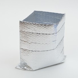 10 buc pungi termice aluminizate cu bule 320 x 450 + 50 mm