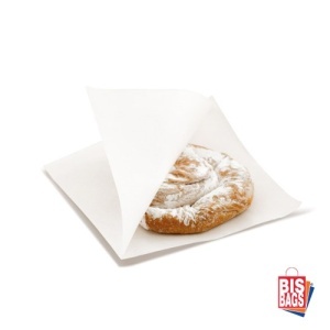 2000 buc Coltar hartie alb - 15 x 15 cm