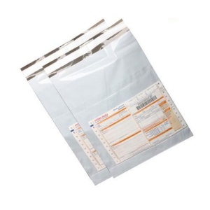 Set 2500 buc punga curierat (tip A3 +) , cu buzunar pentru AWB 325 x 425 mm + 50mm clapeta - Img 3
