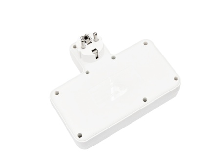 Adaptor Multipriza 2500W cu 2 Prize Schuko, 2 USB-A, 2 USB-C PD, Lumina LED de Veghe, intrerupătoare individuale - Img 2