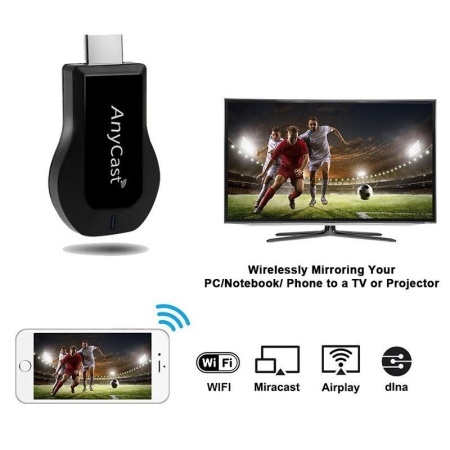 AnyCast dongle TV, WiFi display, Airplay telefon - TV / MiraScreen - Img 2