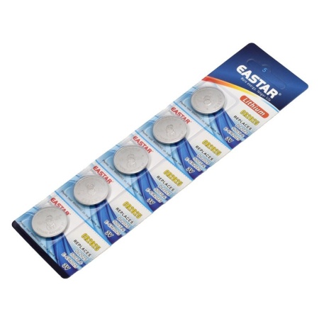 Baterie CR2025 Li-ion 3V Eastar - 5 buc / set - Img 3