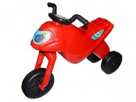 Bicicleta pentru copii fara pedale 58 x 46 x 28 pe albastru sau rosu