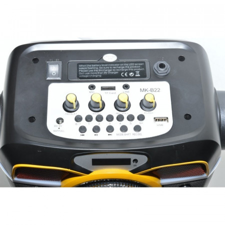 Boxa portabila MK-B22 cu Bluetooth, USB, card Micro SD si radio FM - Img 4