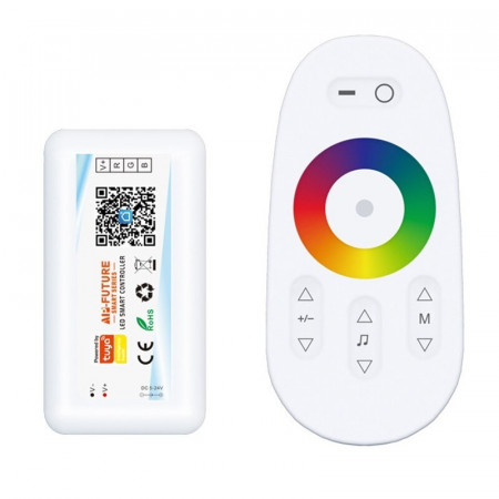 Controler smart touch LED RGBW, TUYA-MUSIC-WIFI 2,4G