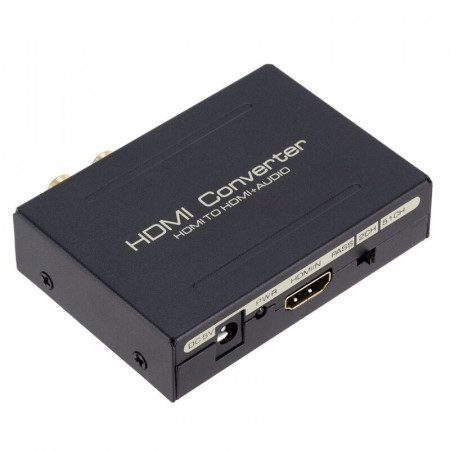 Convertor HDMI la HDMI + audio 4K+2K - Img 3