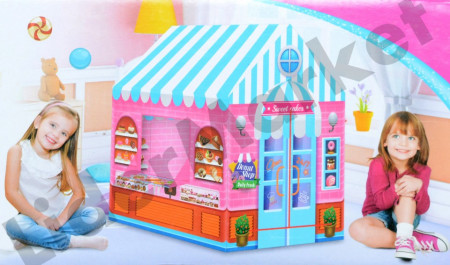 Cort de joaca copii 93 x 70 x 103 cm - tema cofetarie - candy shop
