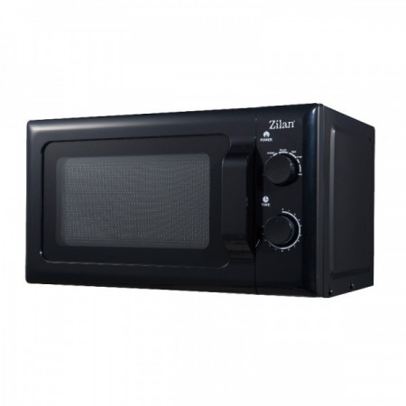 Cuptor cu microunde Zilan, 20 L, 700W, mod pentru dezghetare, 6 trepte de putere