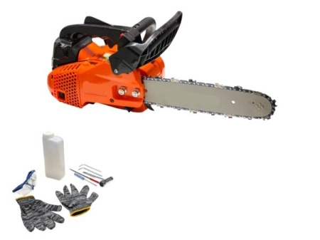 Drujba de mana pe benzina , 1.2 cp, pentru constructii, lama 12 inch, 25.4 cc - Img 2
