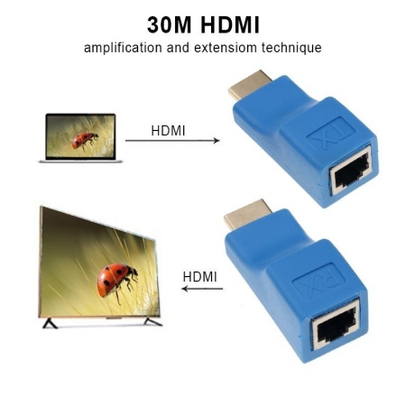 Extender HDMI 30m, 4K*2K Cat 5E/6 - Img 3