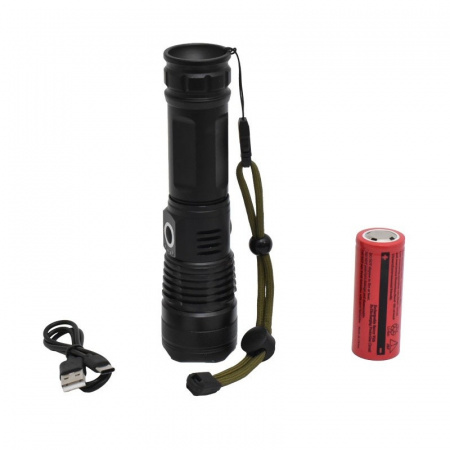 Lanterna 5 moduri de lumina cu LED P50 SI zoom SY-1605 - Img 2