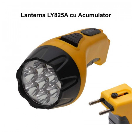 Lanterna LY825A flash cu 7 led-uri