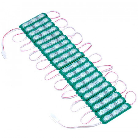 Modul Grup Verde 3 LED x 2W , 20buc/set. 220V - Img 3