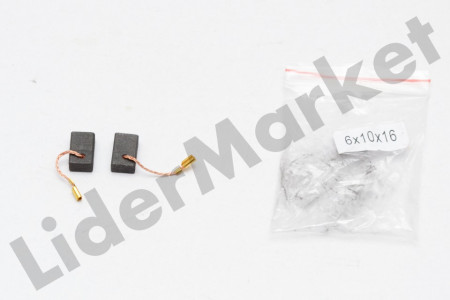 Perii colectoare carbuni motor 6 x 10 x 16 10 buc/set