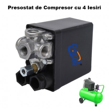 Presostat pentru compresor de aer cu 4 iesiri - Img 7