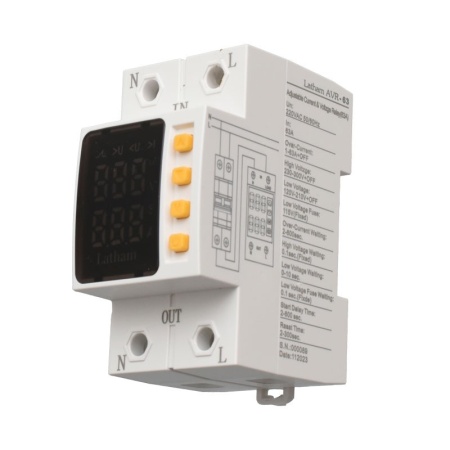 Releu Electronic de Protectie reglabil 1-63A la supratensiune, subtensiune si supracurent - Img 2