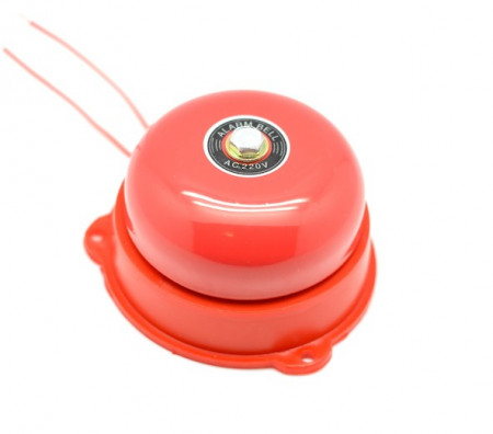 Sonerie alarma rosie 220V 75mm NR2
