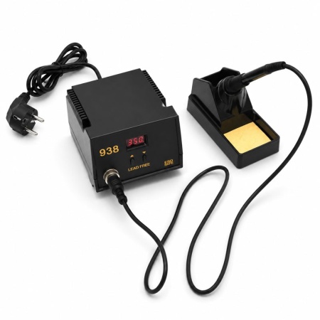 Stație de lipit cu fludor 60W reglaj digital temperatură 200-480°C - Img 3