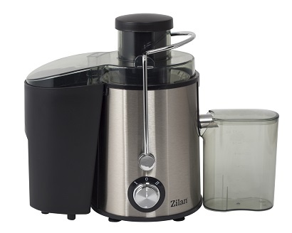 Storcator legume fructe ZILAN ZLN-8037, Putere 400W, Pahar gradat colectare suc, Tub de alimentare 65 mm