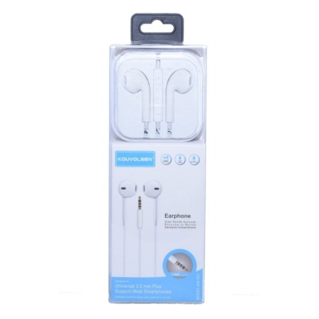 Casti audio dop cu microfon M2 / alb si negru - Img 2