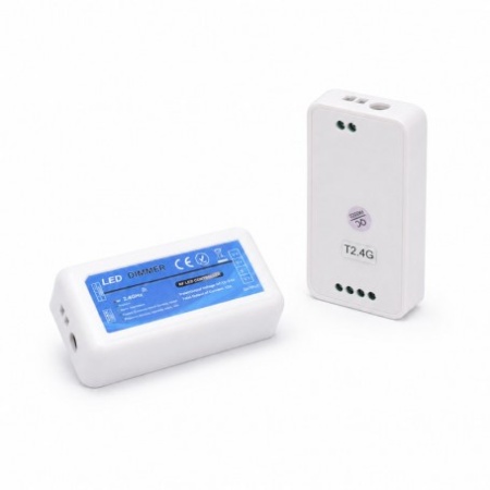 Dimmer LED Wireless RF 2.4G 12V-24V pentru Banda LED Monocolor - Img 3
