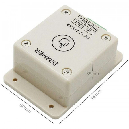 Dimmer touch led monocolor 12V / 24V - 8A - Img 2
