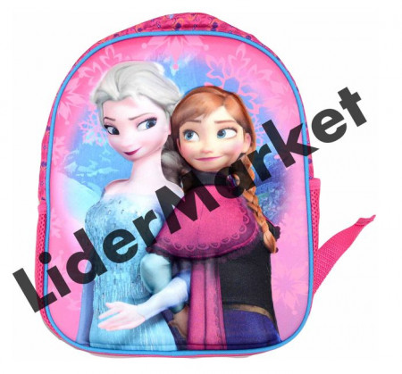 Ghiozdan pentru copii cu Frozen in format 3D