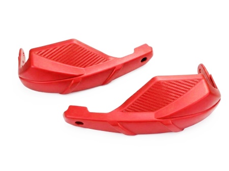 Handguard, protectii de vant pentru motocicleta sau ATV, rosu - Img 3
