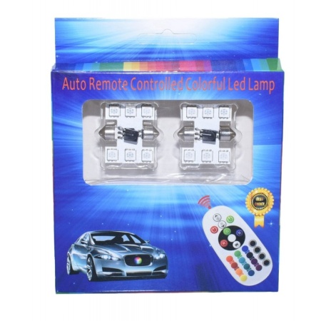 Led RGB Auto cu Telecomanda diferite marimi - Img 3