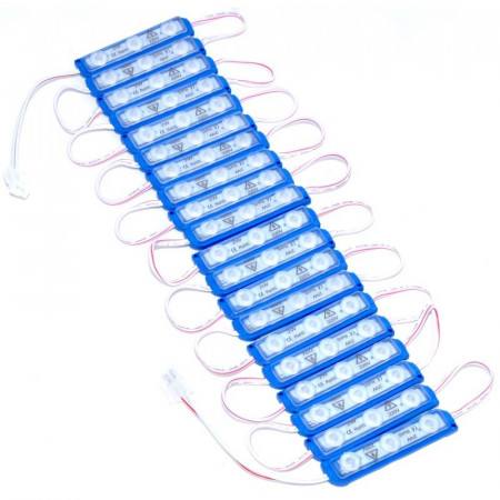 Modul Grup Albastru 3 LED x 2W , 20buc/set. 220V