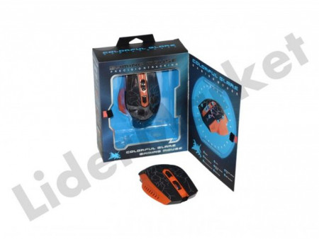 Mouse Gaming cu fir si rezolutie ajustabila - 800/1600/2400/3200 DPI - Img 4