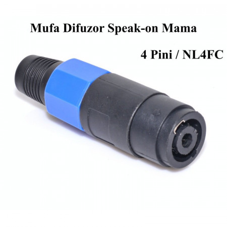 Mufa difuzor speak on mama 4 pini cu cauciuc