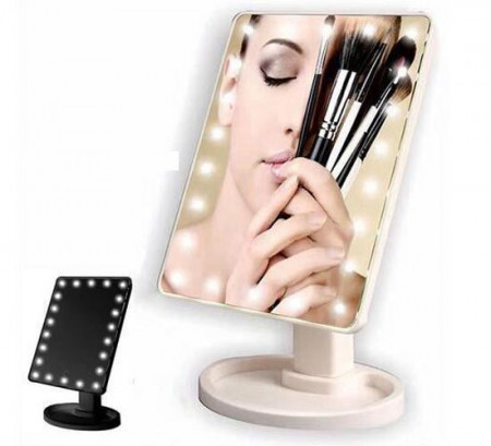 Oglinda cu iluminare LED pentru machiaj