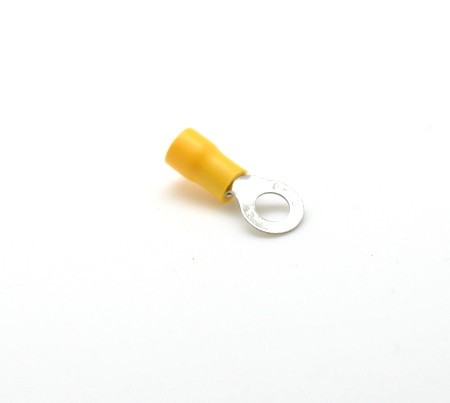 Papuci Electrici Izolati galben Tip Inel Ø6mm 100b/Punga - Img 2