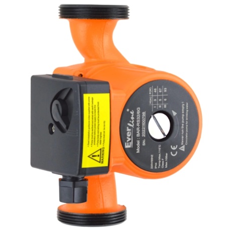 Pompa circulatie Everpro BAR-RS32/6G, ax 180 mm - Img 2