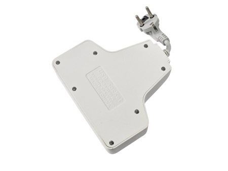 Priza multiplicator Schuko cu 3 prize 220V, 2x USB-A + 1x USB-C, buton ON/OFF, 2500W si protectie - Img 4